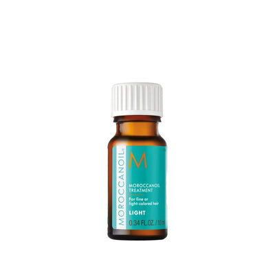 Moroccanoil Treatment Light: Lightweight Hair Oil for Fine & Blonde Hair - Shine Enhancer, Frizz Control, Travel Size (0
