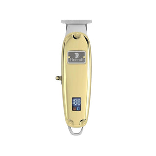 Hector Troy Zero İ3 Hair Clipper with Gold Display Screen - Precision Cutting for Professionals and Home Use Hector Troy Zero İ3 Hair Clipper - Precision Cutting Hector Troy Zero İ3, Hair Clipper, Gold Display Screen, Precision Hair Cutting, Professional Grooming Tools, Barbershop Essentials, Home Grooming, Men's Grooming, Hair Cutting Tools, Grooming Equipment, Professional Hair Clippers, Adjustable Hair Clippers