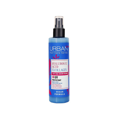 Urban Care Hyaluronic Acid Collagen Leave-in Hair Cream for Dry, Damaged Hair - 6.76 fl oz Nourishing Hydrating Strength