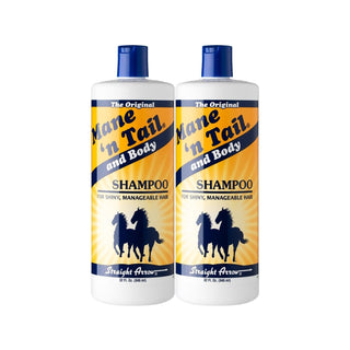 Mane 'n Tail Original Hair and Body Shampoo, 946ml x 2 Pack - Gentle Cleansing, Long-Lasting Value Mane 'n Tail Shampoo: Original Hair & Body Cleanse, 946ml x 2 Mane 'n Tail shampoo, original shampoo, hair and body shampoo, 946 ml shampoo, large bottle shampoo, discount shampoo, equine shampoo for humans, shampoo, hair care, body wash, affordable shampoo, value pack, daily shampoo, gentle shampoo, hair cleanser, cleansing, shower, bath, beauty, personal care, Mane n Tail, original formula, pack of 2, discou