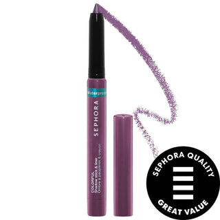 Sephora Colorful® Waterproof Eyeshadow & Eyeliner Multi-Stick: 12H Smudge-Proof, Transfer-Proof Eye Makeup for Lasting Definition Sephora Waterproof Eyeshadow: 12H Long-Lasting Eye Makeup waterproof eyeshadow, waterproof eyeliner, long-lasting eyeshadow, transfer-proof eyeliner, multi-stick eyeshadow eyeliner, Sephora eyeshadow, eyeshadow stick, eyeliner stick, smudge-proof eyeshadow, smudge-proof eyeliner, eyeshadow, eyeliner, waterproof makeup, long-lasting makeup, smudge-proof makeup, multi-use makeup, e