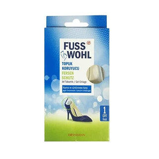 Fusswohl Heel Protection Pad - Gel Heel Protector for Blister Prevention & Comfort Fusswohl Heel Protection Pad - Gel Protector for Comfort heel protection pad, gel heel protector, blister prevention, foot care, heel comfort, foot protection, comfort footwear, blister care, gel pad, adhesive heel protector, transparent heel protector, foot blister solution, shoe comfort, pain relief, footwear accessories