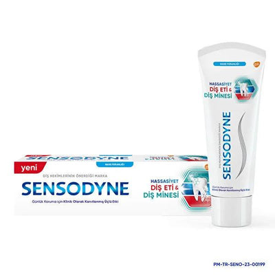 Sensodyne: Triple Action Toothpaste for Sensitive Teeth, Gum Care & Enamel Strength - Clinically Proven Relief 2.54 fl o