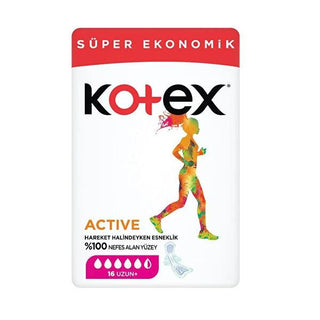 Kotex Active Uzun: Long Length Feminine Hygiene Pads for Active Women - Ultimate Leak Protection, Comfort & Flexibility (16 Count) Kotex Active Long Pads: Comfort & Leak Protection for Active Women Kotex Pads, Feminine hygiene pads, Menstrual pads, Active pads, Long pads, Kotex Active Uzun, Pads for women, Leak protection pads, Pads for sports, Feminine care, hygiene, menstruation, period protection, feminine care, active women, comfort, flexibility, secure fit, breathability, irritation reduction, nighttim