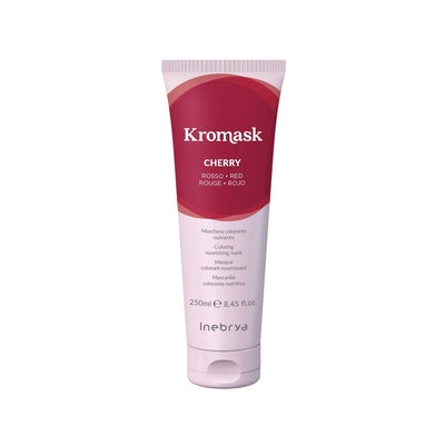 Inebrya Kromask Cherry Red Color Toning Hair Care Mask 250ml - Nourishing & Vibrant Color
