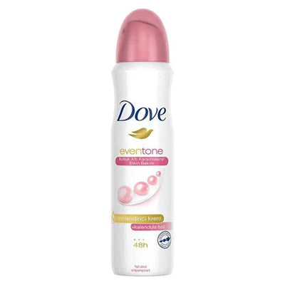 Dove Women's Deodorant Spray, Even Tone Antiperspirant with Calendula Extract - 48 Hour Protection, Reduces Underarm Dar