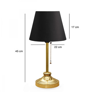 Homing Edel Gold Body Table Lamp with Fabric Shade and E27 Socket - Modern Home Decor Lighting Homing Edel Gold Table Lamp - Modern Decor Table Lamp, Fabric Shade Lamp, E27 Socket Lamp, LED Compatible Lamp, Modern Home Decor Lamp, Home Decor, Lighting Solutions, Fabric Shade, Metal Body, Gold Finish, Energy Efficient Lighting, Ambient Lighting, Decorative Lamps, Bedroom Lighting, Living Room Decor, Study Lamp, Home Office Lighting