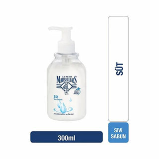 Le Petit Marseillais Moisturizing Liquid Hand Soap with Milky Scent - 300ml Gentle & Creamy Hand Soap for Soft Hands Le Petit Marseillais Moisturizing Liquid Hand Soap - Gentle & Creamy liquid hand soap, moisturizing soap, milk scented soap, cream textured soap, gentle hand soap, moisturizing hand soap, soft hand soap, creamy hand soap, Le Petit Marseillais, hand soap, soap, moisturizing, gentle soap, family-friendly soap
