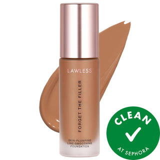 Forget The Filler Skin-Plumping Foundation: Full Coverage, Line Smoothing, Vegan, Cruelty-Free, Natural Finish, Anti-Aging Benefits Forget The Filler Foundation: Full Coverage & Anti-Aging full coverage foundation, anti-aging foundation, vegan foundation, cruelty-free foundation, non-acnegenic foundation, skin smoothing foundation, long-lasting foundation, foundation for sensitive skin, hyaluronic acid foundation, natural finish foundation, foundation, makeup, face makeup, line smoothing, skin plumping, vit