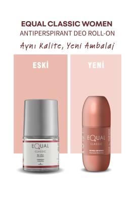 Equal Classic Women's Roll-On Deodorant - 50ml - Underarm Odor Protection, Classic Scent, Travel-Friendly Equal Classic Roll-On - 50ml Deodorant, Women's Odor Protection roll on deodorant, women's deodorant, classic scent deodorant, 50 ml deodorant, underarm odor protection, deodorant, women's personal care, everyday freshness, affordable deodorant, travel deodorant, roll-on, classic fragrance, personal hygiene, odor control, sweat protection, women's fragrance, gifts for her, beauty, underarm care, fresh s