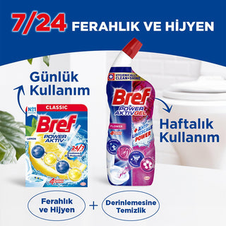 bref-power-aktiv-limon-toilet-block, bref-toilet-cleaner-duopack Bref Power Aktiv Limon Toilet Block DuoPack - Fresh Cleaning Power | 2-Pack Bref Power Aktiv Limon Toilet Block DuoPack bref, toilet-block, cleaning-supplies, toilet-cleaner, bathroom-hygiene, limescale-prevention, lemon-fresh, effective-cleaning, household, ai-generated