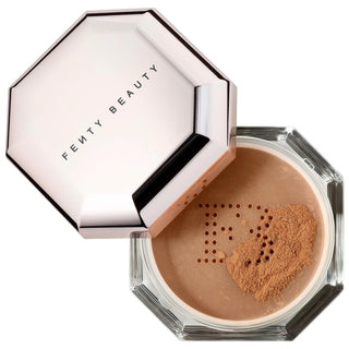 Fenty Beauty Pro Filt'r: Weightless Setting Powder for Shine Control, Pore Blurring, and Photo-Ready Finish | Cruelty-Free Fenty Beauty Setting Powder: Shine Control & Pore Blurring setting powder, loose setting powder, retouch powder, shine control powder, pore blurring powder, photo-ready finish, makeup setting powder, cruelty-free setting powder, weightless setting powder, best setting powder for oily skin, makeup, face powder, setting spray, setting powder, makeup enthusiasts, flawless complexion, exten