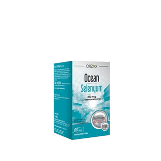 Orzax Ocean Selenyum Selenium Supplement - 60 Tablets for Antioxidant Support and Immune Function Orzax Ocean Selenyum 60 Tablets - Selenium Supplement Selenium Supplement, Dietary Supplements, Antioxidant Support, Health Supplements, Orzax Ocean Selenyum, Immune System Support, Selenium Deficiency, Antioxidant Benefits, Health and Wellness, Dietary Supplement, Supplement Tablets