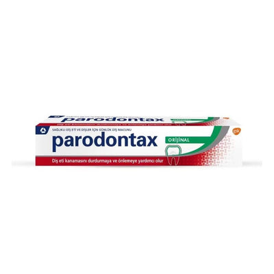 Parodontax Original Toothpaste 75ml - Fluoride-Free, Gum Health - 70% Active Ingredients
