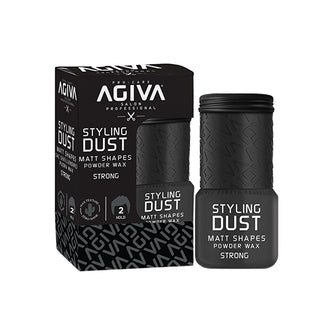 Agiva Hair Wax Powder 20g - Matte Finish, Volumizing & Oil Control for Men & Women Agiva Hair Wax Powder - Matte Finish & Volumizing hair wax powder, matte finish hair product, volumizing hair styling, oil control hair product, texturizing hair styling, men's grooming, women's hair care, styling products, hair care, cosmetics, personal care
