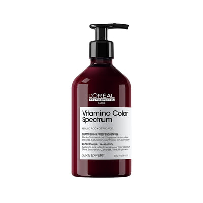 Loreal Professionnel Vitamino Color Shampoo: Anti-Fade Protection for Color-Treated Hair, Vibrant Color Lock, Profession