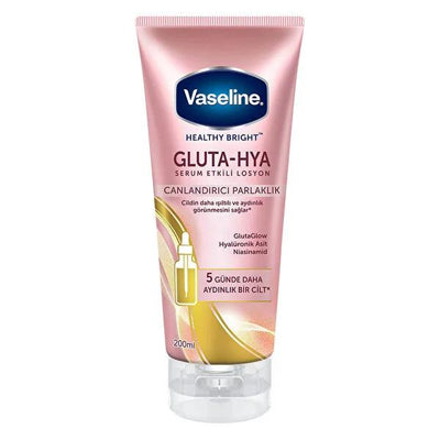 Vaseline Gluta-Hya Brightening Body Lotion: Radiant Skin with Hyaluronic Acid & Niacinamide - Non-Greasy, Fast Absorbing