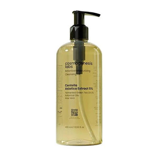 Cosmogenesis Labs Botanical Cleansing Oil - Gentle Skincare for Sensitive Skin, Anti-Aging Benefits - 13.53 fl oz Cosmogenesis Labs Botanical Cleansing Oil - Gentle & Anti-Aging botanical cleansing oil, natural skincare, sensitive skin care, anti-aging cleansing oil, Centella Asiatica extract skincare, gentle cleansing, moisturizing skincare, green tea oil benefits, aloe vera skincare, skincare for irritated skin, natural ingredients, skincare routine, cleansing oil, makeup remover, soothing skincare, anti-