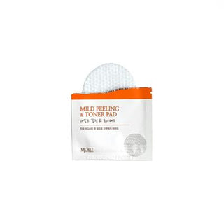 mjcare mild peeling toner pad packaging, sensitive skin toner pad, exfoliating toner pads for delicate skin MjCare Mild Peeling Toner Pad - Gentle Exfoliating Pads | 10 Pack MjCare Mild Peeling Toner Pad - Gentle Exfoliation mjcare, toner-pads, exfoliating-pads, sensitive-skin, skincare, mild-peeling, hydrating, double-sided, ai-generated, gentle-exfoliation