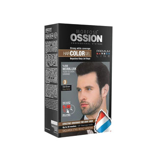 Morfose Ossion Men's Hair Dye Jelly - Dark Brown (No:3 Koyu Kahve), 40ml - Easy Application & Men's Grooming Morfose Ossion Men's Dark Brown Hair Dye Jelly hair dye for men, jelly hair dye, dark brown hair color, men's grooming hair color, Morfose Ossion hair products, men's hair care, at-home hair coloring, easy hair dye application, men's grooming products, hair coloring for men