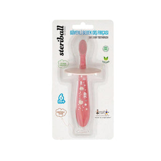 Steriball Baby Toothbrush for Infants 6m+ - Gentle Oral Care for Babies Steriball Baby Toothbrush for 6m+ Infants baby toothbrush, infant oral care, Steriball, baby dental hygiene, 6 months and above baby care, gentle oral care, baby hygiene products, oral care for infants, trusted baby brands