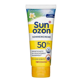 Sunozon Sunscreen SPF 50: High Protection for Sensitive Skin, UVA/UVB & IR-A Protection, Water Resistant, Moisturizing - 3.38 fl oz Sunozon SPF 50 Sunscreen: Sensitive Skin Protection Sunscreen SPF 50, Sensitive skin sunscreen, IR-A protection sunscreen, High protection sunscreen, Water resistant sunscreen, Moisturizing sunscreen, Sun protection cream, Sunscreen for face, Best sunscreen for sensitive skin, sunscreen, sensitive skin, sun protection, UVA protection, UVB protection, IR-A protection, moisturizi