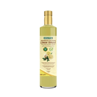 aksu vital lemon vinegar with parsley and garlic 500ml bottle, organic lemon vinegar for cooking and health Aksu Vital Lemon Vinegar with Parsley & Garlic | 500ml Aksu Vital Lemon Vinegar with Parsley & Garlic - 500ml aksu-vital, lemon-vinegar, parsley-garlic-vinegar, organic-vinegar, health-drink, cooking-essentials, salad-dressing, vinegar-for-health, flavor-enhancer, ai-generated