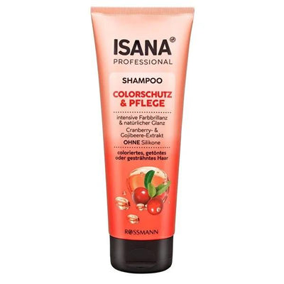 Isana Professional Color Protecting Shampoo with Goji Berry Extract - Silicone-Free, Dermatologically Tested - 8.45 fl o