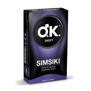 okey slim fit condom vanilla scented pack, okey condoms close-up view Okey Slim Fit Condom - Vanilla Scented | 10 Pack Okey Slim Fit Condom - Vanilla Scented | 10 Pack okey, slim-fit-condoms, vanilla-scented-condoms, 10-pack-condoms, adult-products, couples, enhanced-sensation, lubricated-condoms, safe-sex, ai-generated