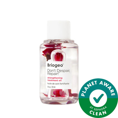 Briogeo Don't Despair, Repair. Strengthening Treatment Hair Oil - Repairs Damage, Enhances Shine, Vegan & Silicone-Free 