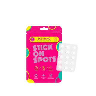 COSRX Stick On Spots SOS Acne Patches - 15 Count - Acne Treatment, Pimple Patches, Hydrocolloid Acne Stickers for Acne-Prone Skin COSRX Acne Patches - 15 Count acne patches, stick on spots, acne treatment, pimple patches, acne stickers, hydrocolloid patches, acne prone skin, skincare, cosmetic acne solutions, dermatological acne treatment, zit stickers, facial acne care