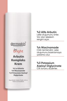 dermoskin be bright arbutin complex cream 33ml, effective skin care for dark spots and wrinkles Dermoskin Be Bright Arbutin Complex Cream - 33ml Dermoskin Be Bright Arbutin Complex Cream - 33ml dermoskin, arbutin-cream, skin-care, dark-spots-removal, anti-aging, glowing-skin, moisturizer, daily-use, ai-generated, brightening-cream