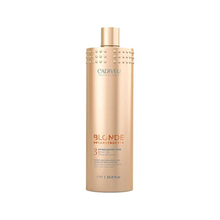 Cadiveu Blonde Reconstructor pH Balancing Hair Mask - 1000ml Large Capacity for Blonde Hair Repair Cadiveu Blonde Reconstructor Mask - pH Balancing for Blonde Hair Cadiveu Blonde Reconstructor, pH balancing hair mask, blonde hair care, hair reconstruction treatment, large capacity hair mask, hair repair, blonde hair maintenance, hair care products, professional hair care, Cadiveu products