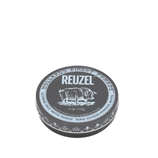 Reuzel Extreme Hold Matte Pomade for Strong Hold Hair Styling - 113g Reuzel Extreme Hold Matte Pomade - Strong Hold Hair Styling Hair Styling Pomade, Extreme Hold, Matte Finish, Men's Grooming, Reuzel, Strong Hold Hair Styling, Men's Hair Care, Grooming Essentials, Hair Styling Products, Matte Hair Pomade, Styling Products for Men