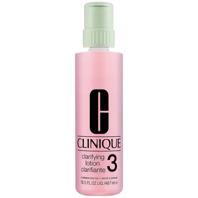 Clinique Clarifying Lotion 3: Oil-Free Exfoliating Toner for Clearer, Smoother Oily & Combination Skin - Allergy Tested 