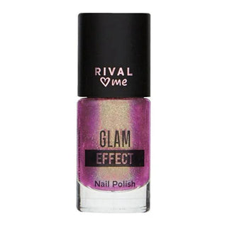 Rival Loves Me Rainbow Crystal Nail Polish: Vegan, Shimmering Blue, Long Lasting, Easy Application - 0.3 fl oz Rival Loves Me Rainbow Nail Polish - Vegan, Shimmering Blue nail polish, rainbow nail polish, glitter nail polish, vegan nail polish, blue nail polish, shimmer nail polish, crystal nail polish, hypnotic sea nail polish, nail art, sparkle nail polish, nail color, nail shimmer, vegan beauty, cruelty-free, easy application nail polish, portable nail polish, gifts for her, beauty trends, nail care, cos