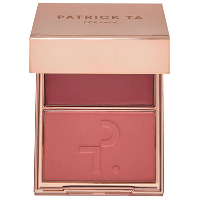Major Headlines Double-Take Crème & Powder Blush Duo - Long-Lasting, Cruelty-Free Makeup for Radiant Glow