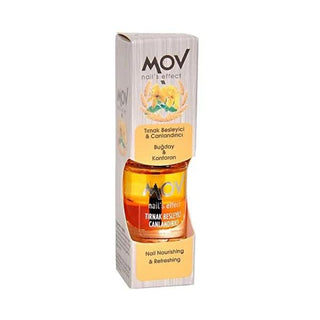 Mov Nail Care Serum - Nourishing & Strengthening Wheat & St. John's Wort Formula for Weak Nails, 12ml Mov Nail Care Serum - Strengthen Weak Nails Naturally nail care serum, nail nourishment, nail strengthener, natural nail care, wheat and St. John's Wort nail serum, nail health, nail maintenance, weak nails, brittle nails, nail repair, nail restoration