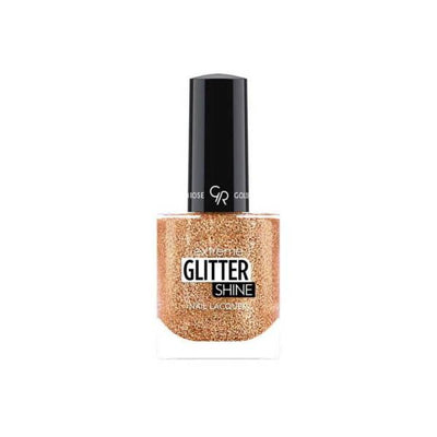 Golden Rose Extreme Glitter Shine Nail Polish: Sparkly, Long Lasting, Affordable Nail Art - Add Dazzling Shine.