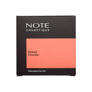 Note Baked Pudra 05 - Baked Powder Makeup for Radiant Complexion with Macadamia Nut Oil Note Baked Pudra 05 - Radiant Complexion Makeup baked powder, illuminating makeup, macadamia nut oil, adjustable coverage, radiant complexion, makeup, cosmetic, skincare, natural look, everyday wear, special events, flawless finish