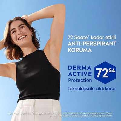 Nivea Women's Deodorant Spray - Black & White Invisible Pure, 72Hr Anti-Perspirant Protection, Long Lasting Odor Protect