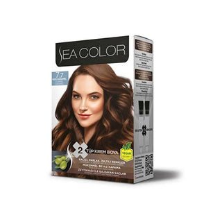 Sea Color Kit - Permanent Hair Dye for Long-Lasting Vibrant Color, Covers White Hair Completely Sea Color Kit - Long-Lasting Hair Color hair color kit, at-home hair coloring, permanent hair dye, long-lasting hair color, vibrant hair color, white hair coverage, cosmetic, hair care, beauty products