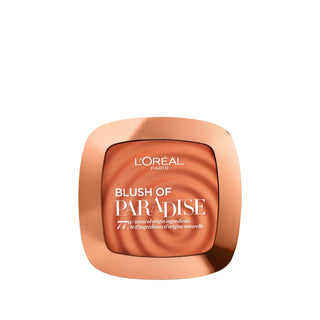 Loreal Paris Blush of Paradise Life's a Peach Makeup Blush for Natural Look - Peach-Colored Cheek Color Loreal Paris Peach Blush - Natural Makeup Look Loreal Paris Blush, Peach-colored blush, Makeup for cheeks, Natural look cosmetics, Discounted makeup products, Makeup Blush, Cosmetic products, Cheek color, Beauty essentials, Affordable makeup, Peach shade, Blush of Paradise, Loreal Paris cosmetics