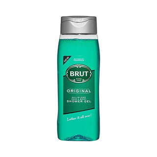 Brut Original: Classic Fragrance Men's Shower Gel - Long-Lasting Masculine Scent, Moisturizing, 500 ml (16.9 fl oz) Brut Original Men's Shower Gel - Classic Fragrance & Moisture Brut shower gel, men's shower gel, classic fragrance shower gel, moisturizing shower gel, 500 ml shower gel, men's body wash, masculine scent shower gel, Brut original shower gel, shower gel, men's grooming, classic fragrance, moisturizing, body wash, hygiene, bath, shower, basil, neroli, lavender, fern, geranium, patchouli, sandalw