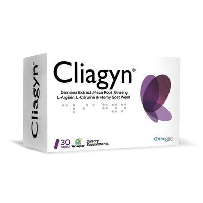 Cliagyn Dietary Supplement Capsules - Boost Energy & Vitality with Damiana Extract, Maca Root, Ginseng