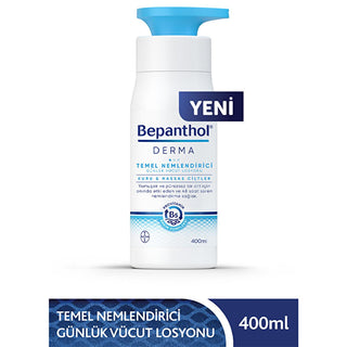 Bepanthol Derma: Hydrating Body Lotion for Dry, Sensitive Skin - Fast Absorbing, Non-Greasy - 13.53 fl oz Bepanthol Derma Body Lotion: Hydrate Dry, Sensitive Skin body lotion, dry skin moisturizer, sensitive skin lotion, fast absorbing lotion, non-greasy body lotion, hydrating body lotion, dermatological body lotion, skin moisturizing lotion, dry skin, sensitive skin, moisturizing lotion, quick absorbing, non greasy, skin hydration, skin care, body care, lotion for women, lotion for men, daily moisturizer, 