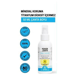heaven on earth mineral spf50 sunscreen 50ml, organic sunscreen for families, mineral-based sun protection Heaven On Earth Mineral SPF50+ Sunscreen - 50 ml Heaven On Earth Mineral SPF50+ Sunscreen | 50ml sunscreen, mineral-sunscreen, spf50, family-sunscreen, vegan, organic, beach-ready, water-resistant, child-safe, ai-generated