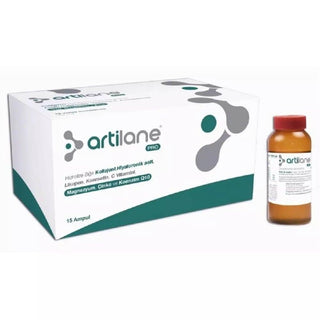 Artilane PRO Dietary Supplement, Collagen, Hyaluronic Acid & Antioxidant Support - 15 Ampoules, 30 ml, Raspberry Flavor Artilane PRO Collagen & Antioxidant Supplement - 30ml, 15 Ampoules Dietary Supplement, Collagen Supplement, Hyaluronic Acid, Antioxidant Supplement, Vitamin C Supplement, Magnesium Supplement, Zinc Supplement, Liquid Dietary Supplement, Raspberry Flavor Supplement, Health Supplements, Wellness Products, Nutritional Support, Skin Health, Hair Health, Nail Health, Immune System Support, Ener