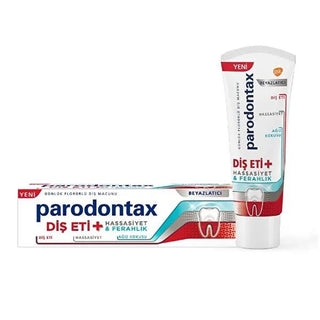 Parodontax Gum Health Toothpaste with Sensitivity Relief & Whitening Benefits - 75ml Parodontax Toothpaste for Gum Health & Sensitivity Relief Parodontax toothpaste, Gum health toothpaste, Sensitive teeth toothpaste, Whitening toothpaste, Oral hygiene products, Oral care, Gum health, Sensitivity relief, Teeth whitening, Fresh breath, Healthy gums, Oral hygiene routine, Dental care, Toothpaste for sensitive teeth, Whitening oral care