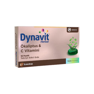 Dynavit Herbal Pastilles with Vitamin C & Eucalyptus - Sugar-Free Throat Lozenges Dynavit Herbal Pastilles - Sugar-Free Throat Relief Herbal Pastilles, Sugar-free throat lozenges, Vitamin C supplements, Eucalyptus pastilles, Natural throat soothers, Health supplements, Immune system support, Throat care, Sugar-free confectionery, Natural health products, Herbal remedies, Mint flavored pastilles